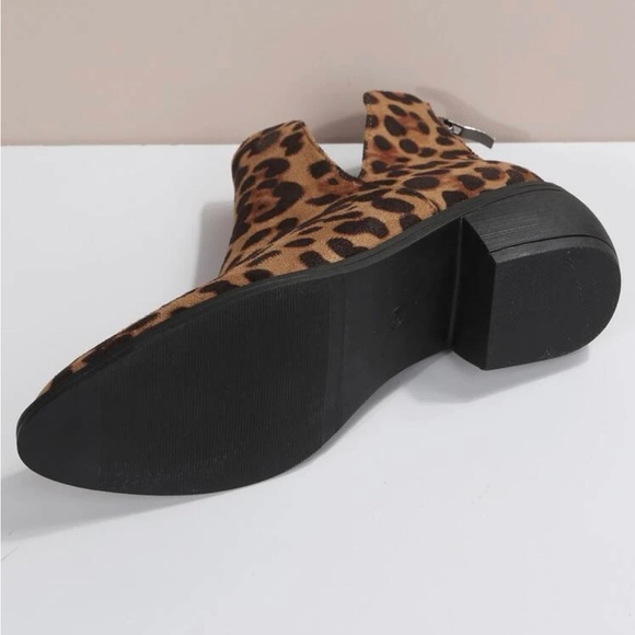 New Leopard Print Booties - Picture 4 of 4